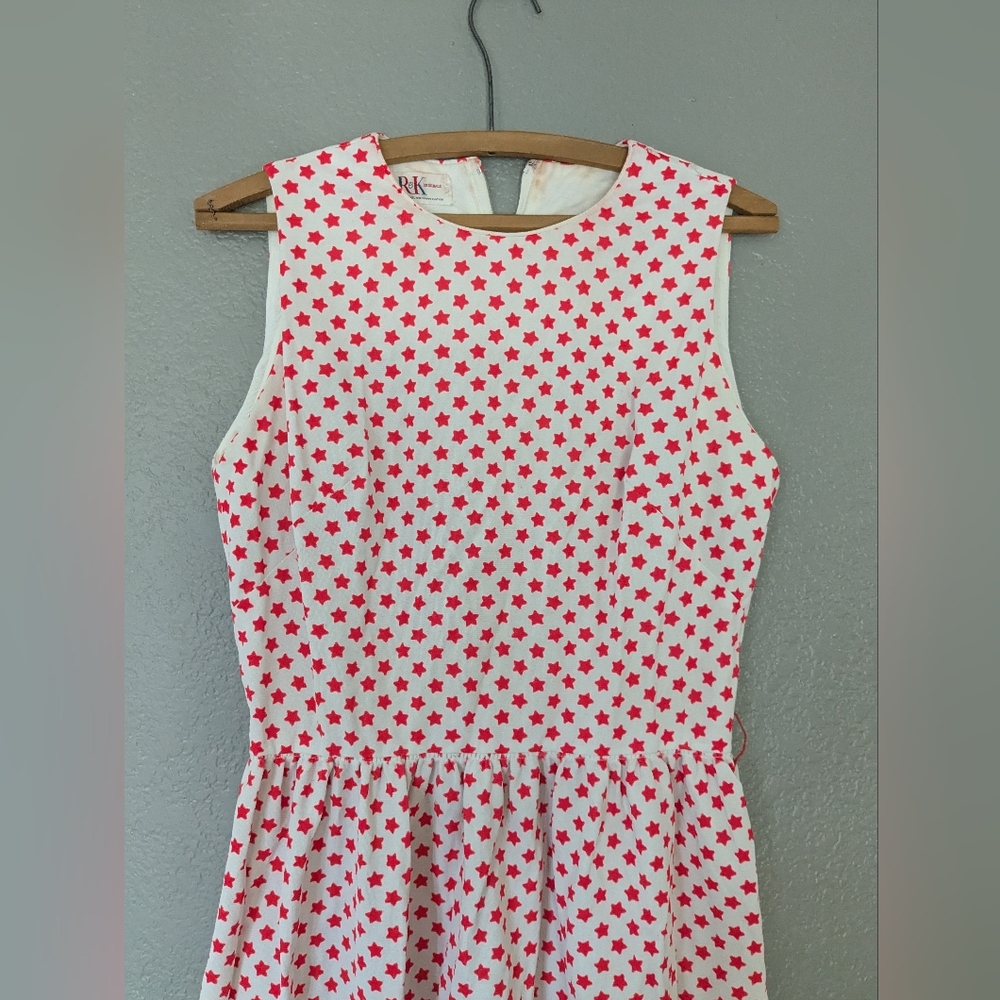 Vintage 1960s STAR dress